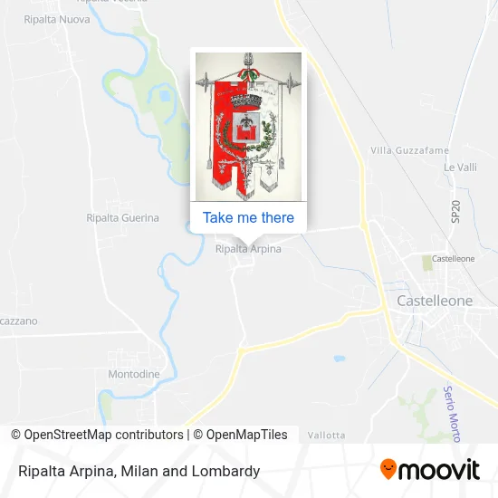 Ripalta Arpina map