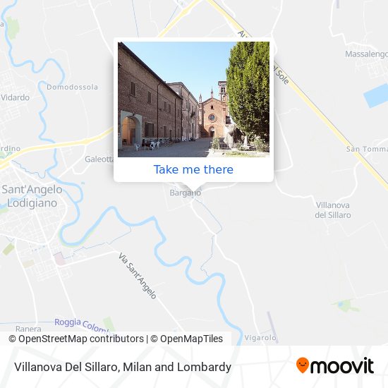 Villanova Del Sillaro map