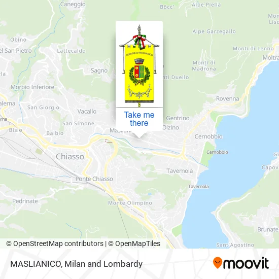 MASLIANICO map