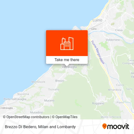Brezzo Di Bedero map