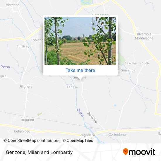 Genzone map