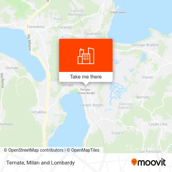 Ternate map