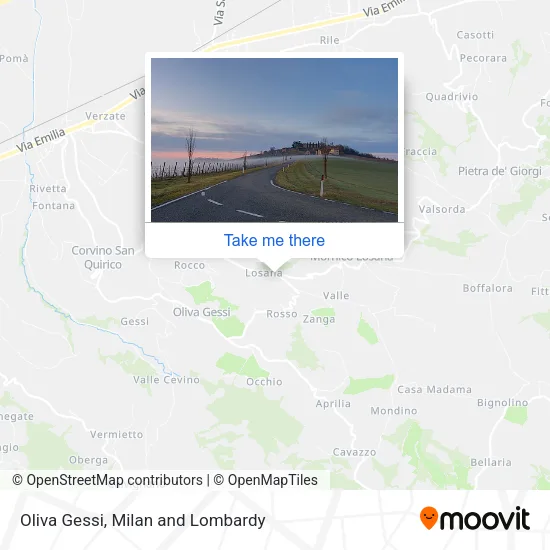 Oliva Gessi map