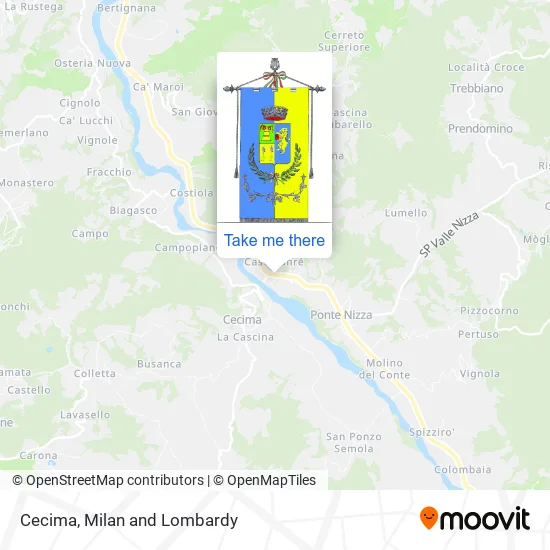 Cecima map
