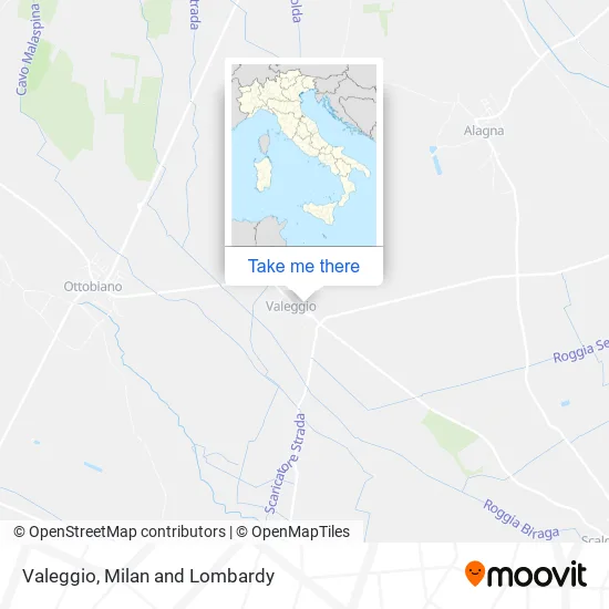 Valeggio map
