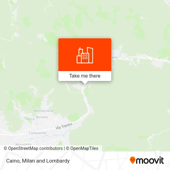 Caino map