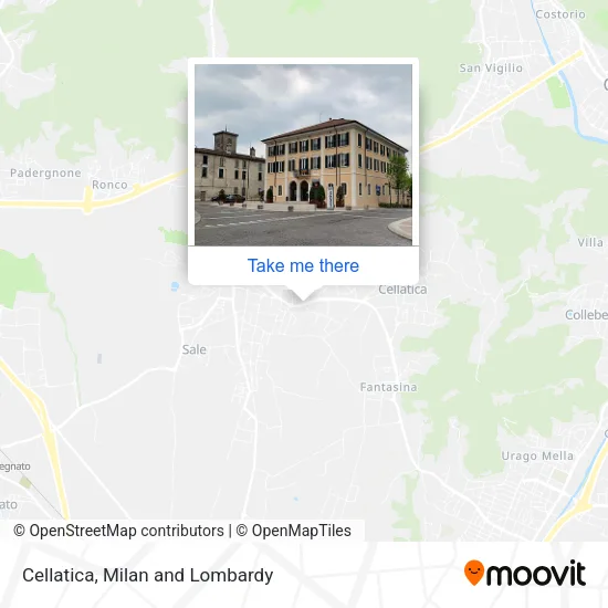 Cellatica map