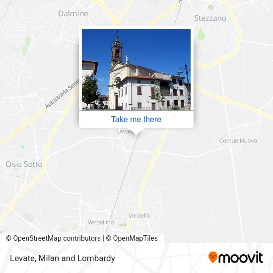 Levate map