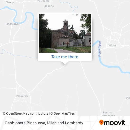 Gabbioneta-Binanuova map