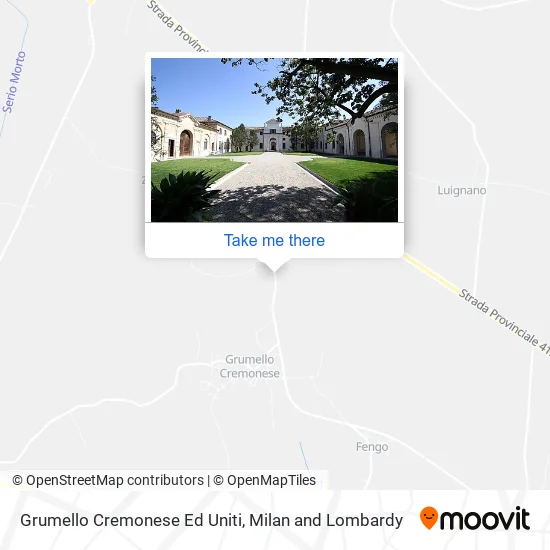 Grumello Cremonese Ed Uniti map