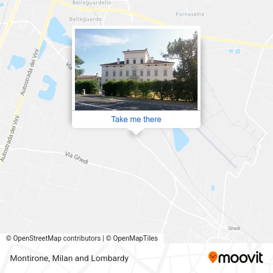 Montirone map