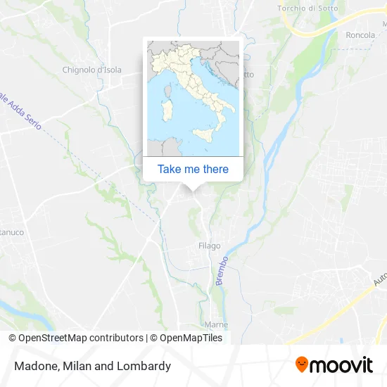 Madone map