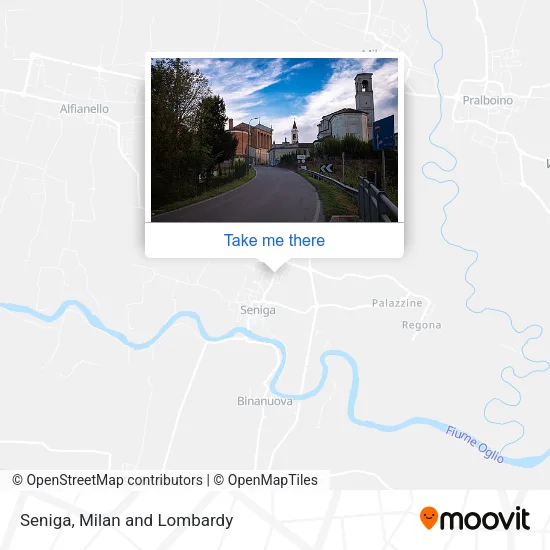 Seniga map