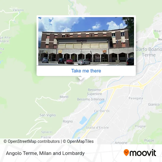 Angolo Terme map