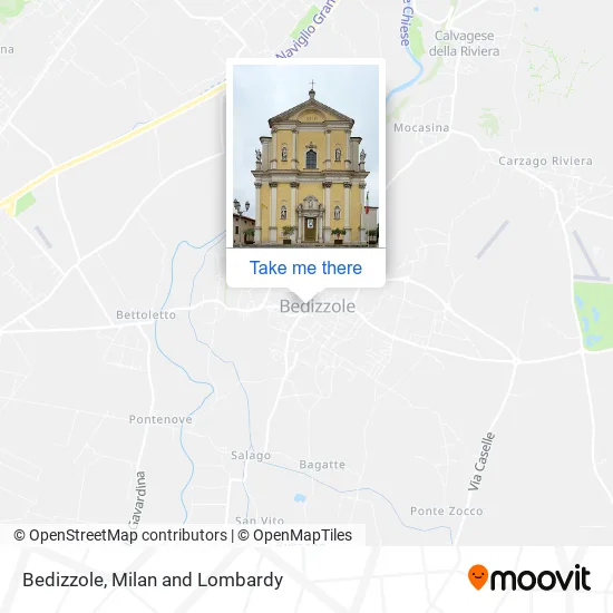 Bedizzole map