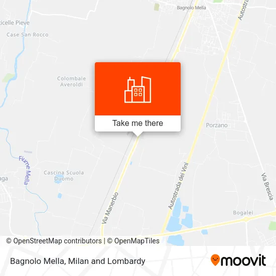 Bagnolo Mella map
