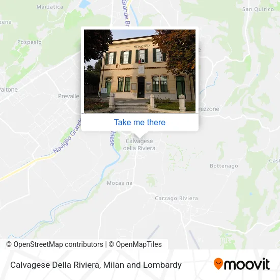 Calvagese Della Riviera map