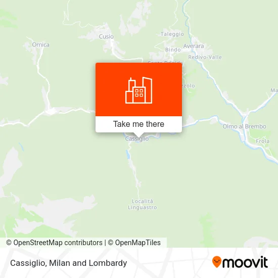Cassiglio map