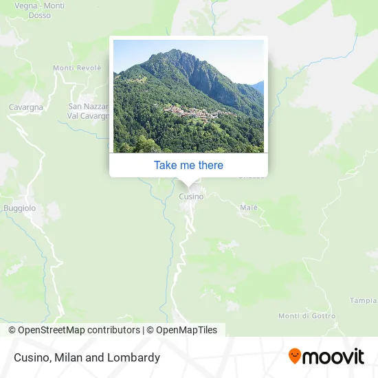 Cusino map