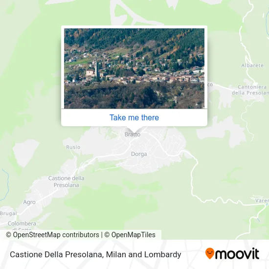 Castione Della Presolana map