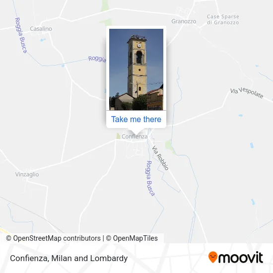 Confienza map