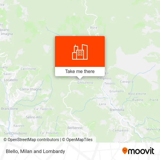 Blello map