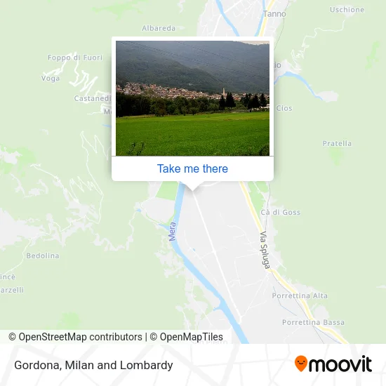 Gordona map