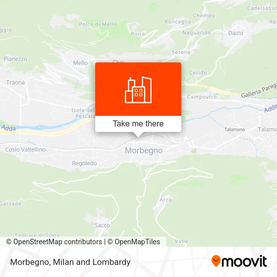 Morbegno map