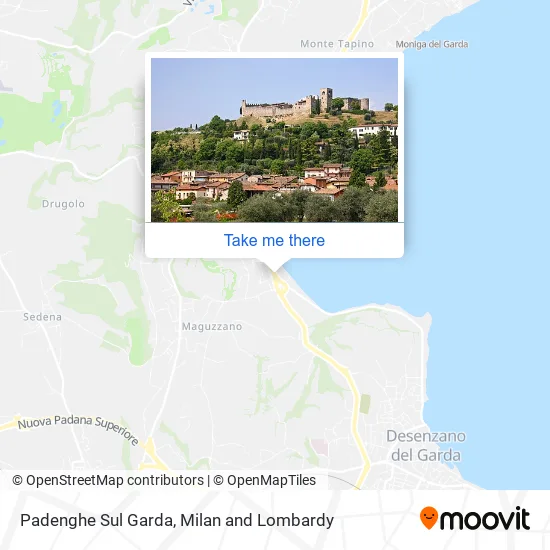 Padenghe Sul Garda map