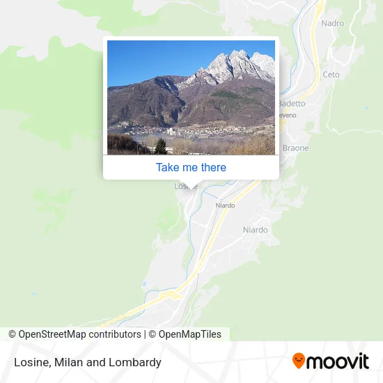 Losine map
