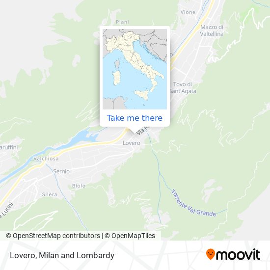 Lovero map