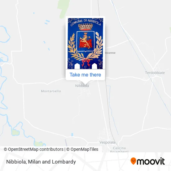 Nibbiola map