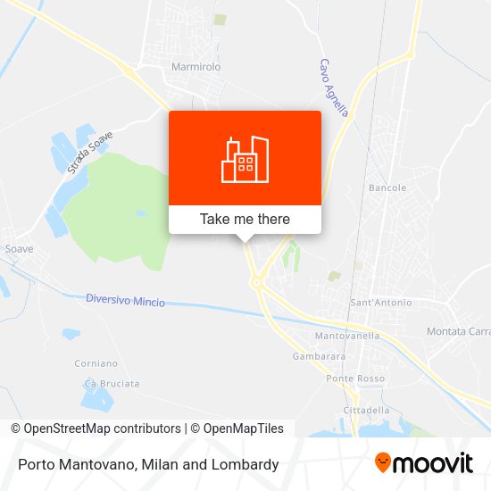 Porto Mantovano map
