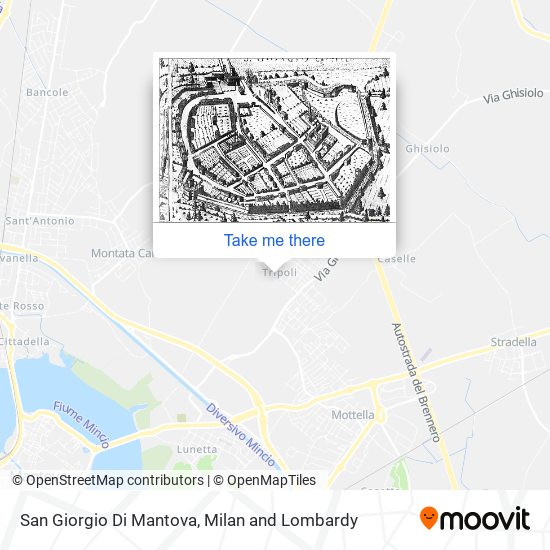 San Giorgio Di Mantova map