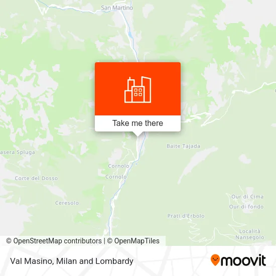 Val Masino map