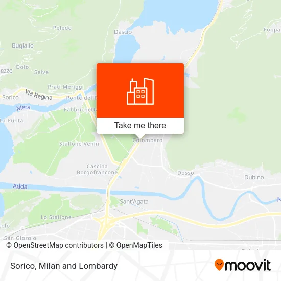 Sorico map