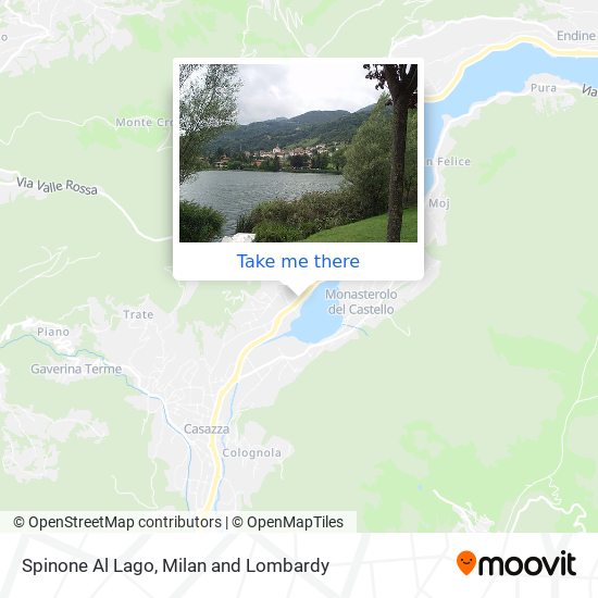 Spinone Al Lago map