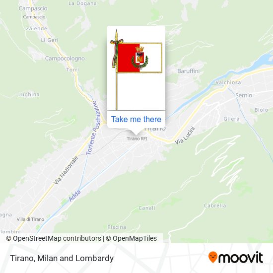 Tirano map