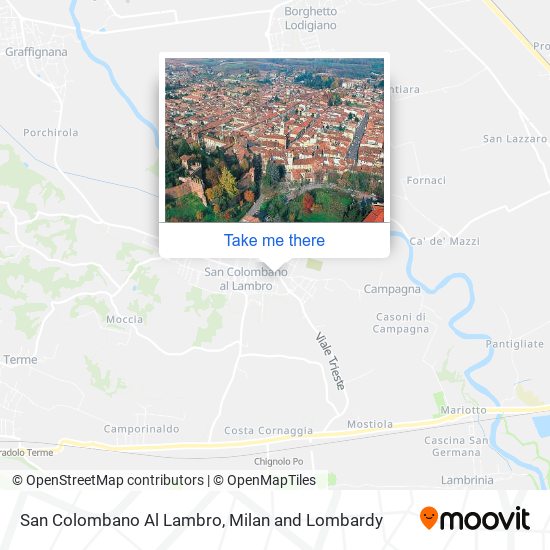 San Colombano Al Lambro map