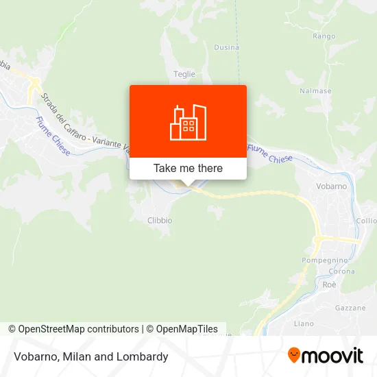 Vobarno map