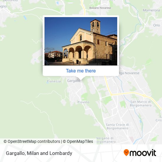 Gargallo map