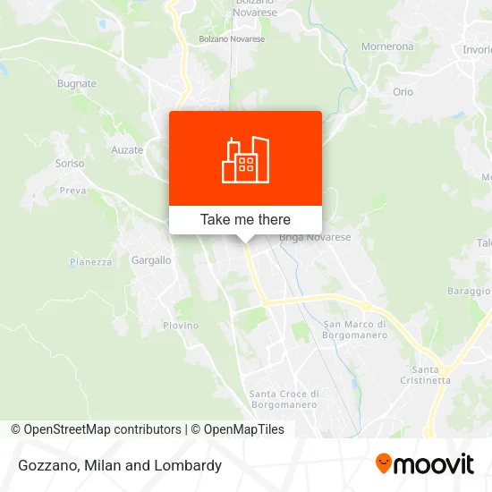Gozzano map