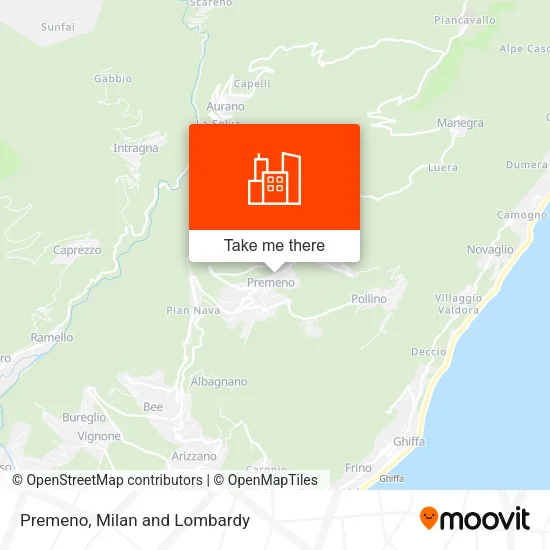 Premeno map