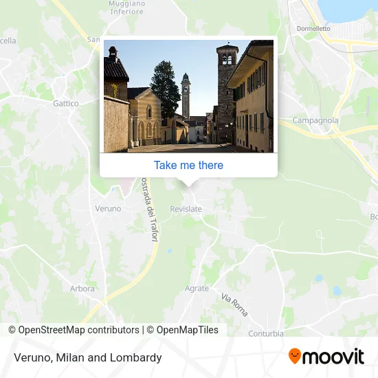 Veruno map