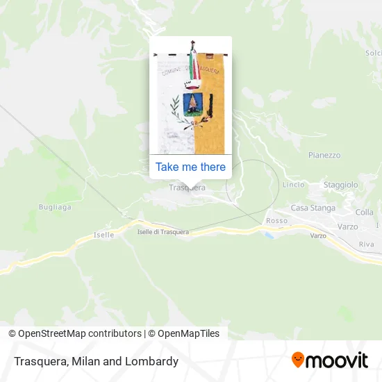 Trasquera map