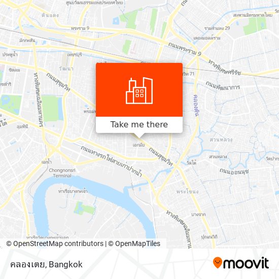 คลองเตย map