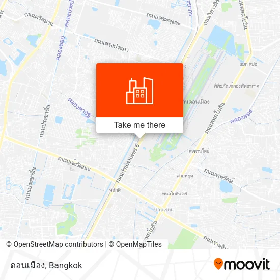 ดอนเมือง map