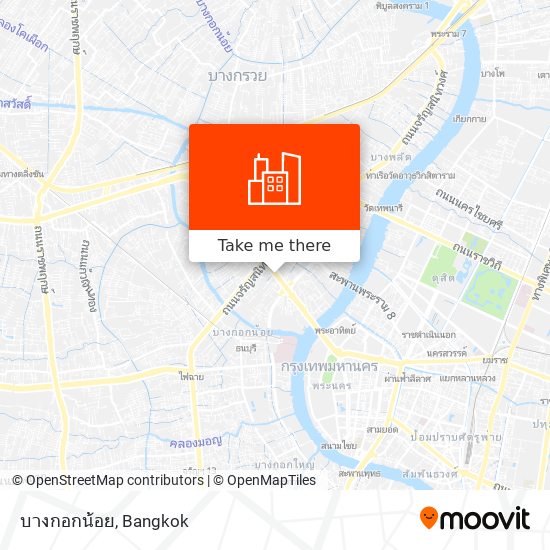 บางกอกน้อย map