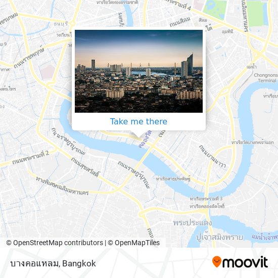 บางคอแหลม map