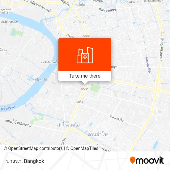 บางนา map